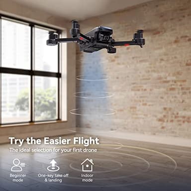 Ruko U11S Drones with Camera for Adults 4k, Built-in Remote ID, 120° FOV, GPS Auto Return, 40 Min Flight, 5G Live Transmission, Foldable Mini FPV Quadcopter for Beginners with Follow Me, Circle Fly - Image 4