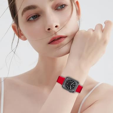 Kounlsyam 18 Pack Bands Compatible with Apple Watch Band 49mm 46mm 45mm 44mm 42mm 41mm 40mm 38mm for Women Men, Sport Silicone Breathable Strap for iWatch Series Ultra 11 10 9 8 SE 7 6 5 4 3 2 1 - Image 7