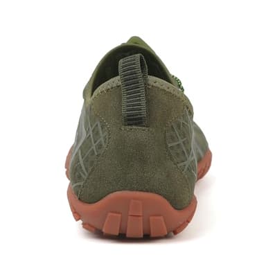 UBFEN Water Shoes Aqua Swim Shoes Mens Womens Beach Sports Quick Dry Barefoot for Boating Fishing Diving Surfing Green Color Size US 12 Women 10 Men - Image 4