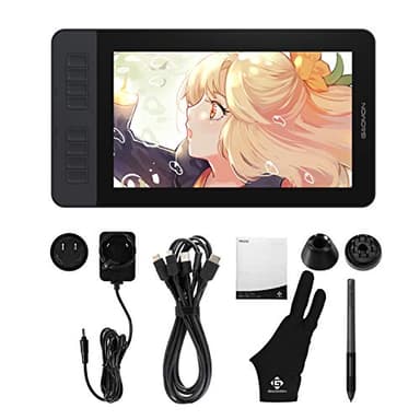 GAOMON PD1161 Drawing Tablet with Screen, Digital Art Tablet with Battery-Free Stylus, Tilt, 8 Shortcut Keys for Paint, Design, Illustration, Editing, 11.6-inch Graphics Tablet for Mac, Windows PC - Image 8