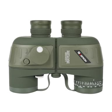 BOSTRON 10X50 Marine Binoculars for Adults with Rangefinder & Compass, Phone Adapter, Military IPX7 Floating Waterproof Binoculars with BAK4 Prism FMC Lens for Sailing Boating Navigation Bird Watching - Image 1