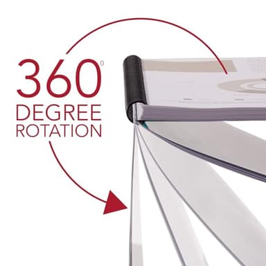 GBC Binding Spines / Spirals / Coils, 5/8" Diameter, 110 Sheet Capacity, ProClick, Black, 100 Pack (2514517) - Image 4