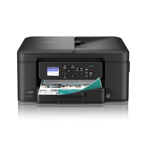 Brother Work Smart 1360 Wireless Color Inkjet All-in-One Printer with Automatic Duplex Printing and 1.8” Color Display | Includes Refresh Subscription Trial(1) (MFC-J1360DW) (Uses LC501 Series Inks) - Image 1