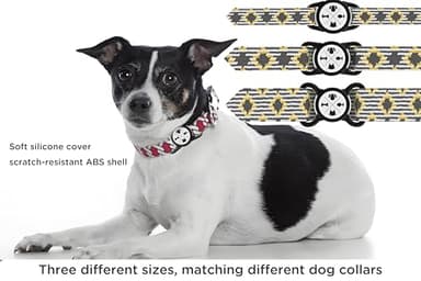 AmxminaID Waterproof Holder for Dog Collar, Tracker Protective Case, Holder for Dog Collar, Silicone Soft Lightweight (Black, Large) - Image 4