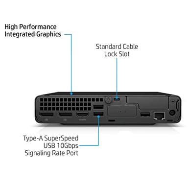 HP Desktop Computer PC Elite Mini 800 G9 MFF for Business, Intel 14-Core i5-14500 (Beat i7-13700), 32GB DDR5 RAM, 1TB PCIe SSD, WiFi 6, Bluetooth, Type-C, Keyboard and Mouse, Windows 11 Pro Vent-HEA - Image 5