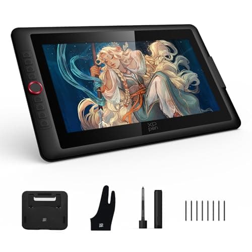 XPPen Artist 15.6 Pro V2 Drawing Tablet with Screen, 16K Pen Pressure Stylus Digital Art Tablet with Full-Laminated Anti-Glare Glass Adjustable Stand 8 Shortcut Keys Work for PC Mac Linux Android - Image 1