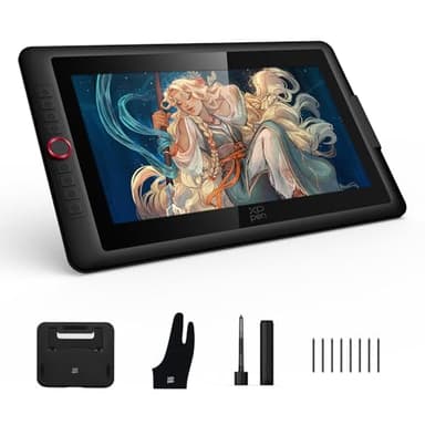 XPPen Artist 15.6 Pro V2 Drawing Tablet with Screen, 16K Pen Pressure Stylus Digital Art Tablet with Full-Laminated Anti-Glare Glass Adjustable Stand 8 Shortcut Keys Work for PC Mac Linux Android - Image 1