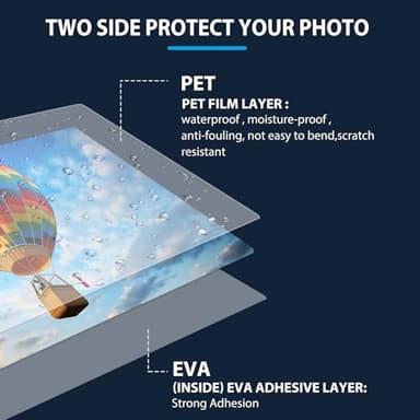 400 Pack Laminating Sheets, Holds 8.5 x 11 Inch Sheets, 3 mil, 9 x 11.5 Inches Thermal Laminating Pouches Lamination Sheet Paper for Laminator, Clear, Letter Size, Office and School Supplies - Image 3