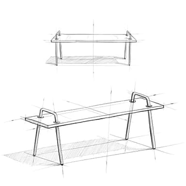 SIMPLIHOME Berkeley SOLID MANGO WOOD 56 inch Wide Industrial Entryway Bench in Natural for the Living Room, Entryway and Family Room - Image 14