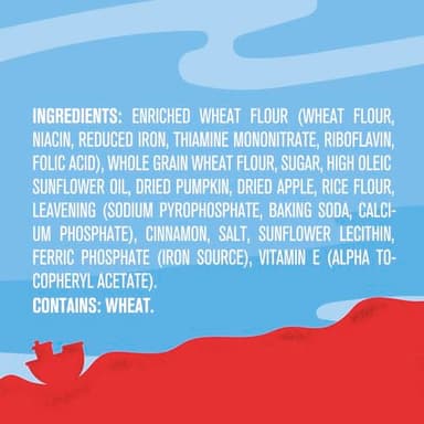 Get'ems! from Gerber Pumpkin, Apple & Cinnamon Ocean World Cookies, Kids Snack Made with Real Veggies & Fruits, Iron & Vitamin E - Image 3
