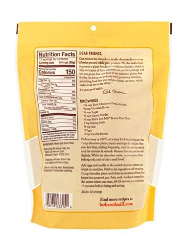 Bob's Red Mill Brown Rice Flour, 24oz (Pack of 4) - Non GMO, Whole Grain, Vegan, Kosher - Image 4