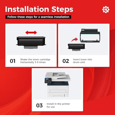 KingKJ 013R00691 B230 B225 B235 Drum Unit (Not Toner) Black 1-Pack High-Yield Replacement Compatible with Xerox B225 B235 B230 B225DNI B235DNI B230DNI Printer Imaging Drum Laser All-in-One Copier Copy - Image 5