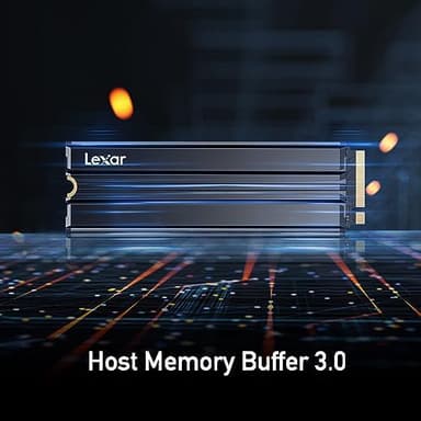 Lexar 2TB NM790 SSD with Heatsink PCIe Gen4 NVMe M.2 2280 Internal Solid State Drive, Up to 7400/6500 MB/s Read/Write, Compatible with PS5, for Gamers and Creators, Black (LNM790X002T-RN9NU - Image 7