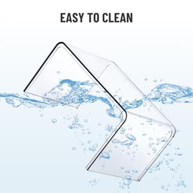 Clear Cabinet Organizer, Shelf Organizer Set of 2 for Kitchen Pantry Organizers and Storage, Display Cabinet Shelf Room Decor Countertop Desk Shelves, Patented Spice Organization for Cabinet - Image 8