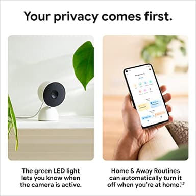 Google Nest Security Cam (Wired) - 2nd Generation - Linen, 1080p, Motion Only - Image 8