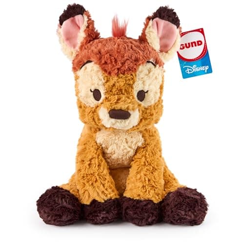 GUND Disney Official Bambi Plush, Disney Cozys Collection, Bambi Toys, Deer Stuffed Animal for Ages 1 and Up, Brown, 10” - Image 1
