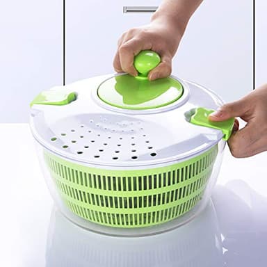 7 in 1 Multifunction Kitchen Gadget set 4L Salad Spinner Vegetable Dryer Grater Slicer - Image 3