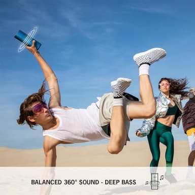 Logitech 2021 Ultimate Ears Boom 3 Wireless Bluetooth Speaker, Bold Sound + Deep Bass, Bluetooth, Magic Button, Waterproof, 15 Hours Battery, Range of 150 ft - Ultraviolet Purple (Renewed) - Image 3
