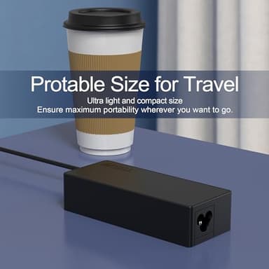 BULL-TECH Universal 100W USB C Laptop Charger Replacement for MacBook Lenovo dell hp Asus Acer Razer Blade Stealth Samsung Chrombook Charger Fast Charging Type C AC Adapter Power Cord Supply - Image 5