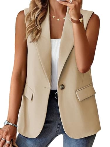 Besiness Casual Tops Outfits for Women 2025 Work Office Blazer Jacket Womens Professional Interview Attire Women Clothing Work Suit Cute Ladies Tops and Blouses Clothes Top Blazers Jackets Suits - Image 1