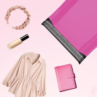 TRAEKESYI Pink Poly Mailers 14.5X19 100 Pack, Strong Adhesive Shipping Envelopes for Clothing/Shirt, Poly Bags for Small Businesses, Waterproof Mailing for Shipping, Packages Bags - Image 5