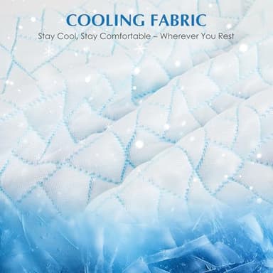 Safotad Pregnancy Pillows for Sleeping, Portable Maternity Pillow with Cooling Removable Cover, Adjustable Travel Wedge Pillow for Side Sleeper, Back, Belly & Hip Support, Multi-Use for Pregnant Women - Image 2