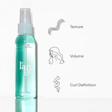 L'ANGE HAIR Sea Salt Texturizing Spray For Effortless Beachy Waves & Volume | Mineral-infused Sea Salt Hair Spray For Touchable Hold & Long-lasting Shine | Fresh, Lightly Tropical Scent | 4 Fl Oz - Image 3
