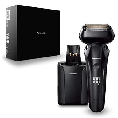 Panasonic ARC6 Electric Razor for Men Face, Wet/Dry Shavers for Men with Foil Shaver, Premium Automatic Cleaning and Charging Station, Ultra-Fast 6-Blade & Pop-up Trimmer - ES-LS9A-K (Black) - Image 12