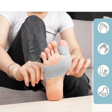 sundpik Bunion Corrector for Women & Men Big Toe, Big Toe Separators-Bunion Splint-Bunion Pads-Hammer Toes Straightener-Hallux Valgus Pain Relief, Comfortable & Breathable for Day/Night - Image 2