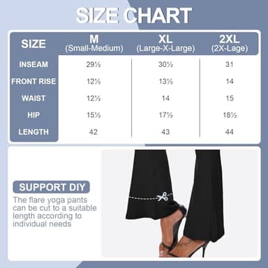 3 Packs Leggings with Pockets for Women, Soft High Waisted Tummy Control Workout Yoga Pants… - Image 5