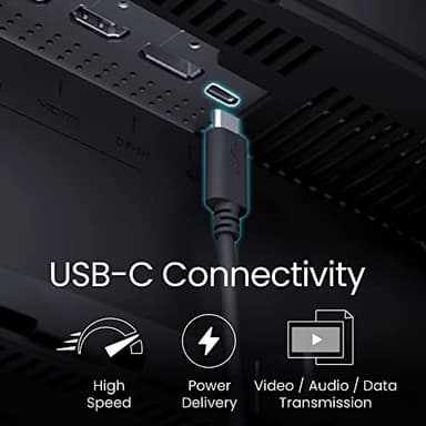 BenQ PD3205UA Ergo Arm Mac-Ready 32" 4K UHD | 99% Rec.709 & sRGB | IPS | Built-in Ergo Mount | ICCSync | Uniformity | Delta E≤3 | CAQCOLOR | Pantone | USB-Hub | USB-C (90W) (Renewed) - Image 7