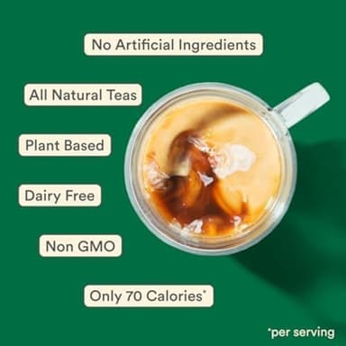 STASH Apple Blossom Latte Concentrate - Barista Style Caffeinated Latte Tea Beverage - Crafted in Oregon - Plant Based and Dairy-Free, Serve Hot or Iced, 32 fl oz (Pack of 6) - Image 4