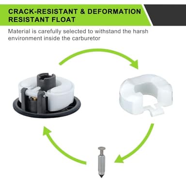 Harbot 640350 640271 640303 Carburetor for Toro Recycler 22 Carburetor 20016 20017 20018 20073 Tecumseh LV195EA LEV100 LEV105 LEV120 5hp 6hp 6.5hp 6.75hp Lawn Mower Engine Carburetor Parts - Image 8