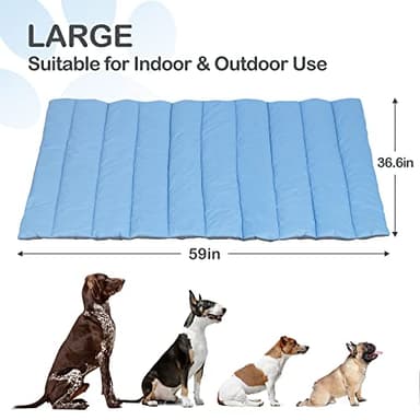 Heeyoo Outdoor Pet Bed, Water-Resistant Camping Mat, Machine-Washable Travel Bed, Foldable for Small to Large Dogs and Cats - Image 2