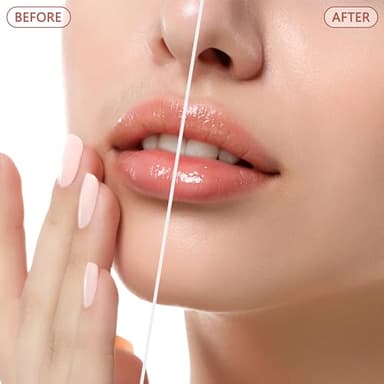 Facial Hair Remover for Women - as Seen on TV Painless Face Shaver - Electric Hair Removal Device for Face Lips Peach Fuzz with Light (Blue) - Image 3