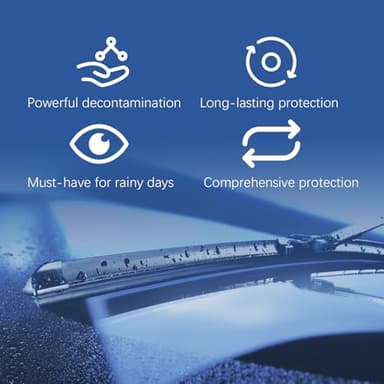 CAPEDIEM NEW Automotive Oil Film Cleaning Brush for Car Windows, Glass Cleaning Board, Car Windshield Cleaner, Suitable for Windshield Glass Oil Film Remover - Image 9