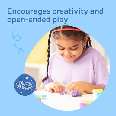 Melissa & Doug Clay Play Activity Set - with Sculpting Tools and 8 Tubs of Modeling Dough - Image 5