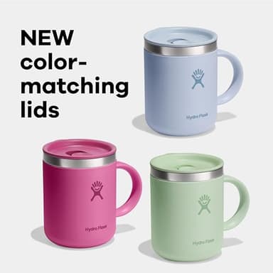 Hydro Flask Coffee Mug – Insulated Stainless Steel, Non Spill, Leak Proof Travel Mug 12 Oz Agave Green - Image 5