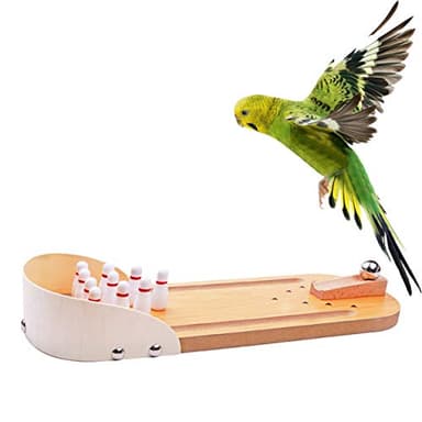 Table Top Mini Bowling Game Set-Tabletop Wooden Board Mini Arcade Desktop Tiny Bowling Shooting Alley Office Desk Stress Relief Gadgets Small Finger Toys Fun Gag Gifts for MenWomen Kids Teens Boys - Image 5