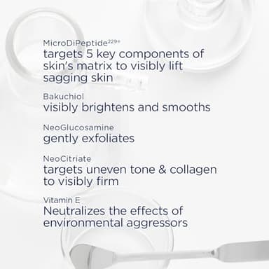 NEOSTRATA Triple Firming Neck Cream, New & Improved Formula - with MicroDiPeptide229®, NeoGlucosamine, and Bakuchiol, Fragrance-free, Oil-Free, Décolletage Rejuvenating Cream For all Skin Types, 80 g. - Image 8