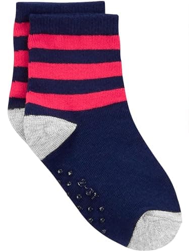 Simple Joys by Carter's Baby 12-Pack Socks, Multicolor/Dinosaur/Stripe, 4T - Image 9