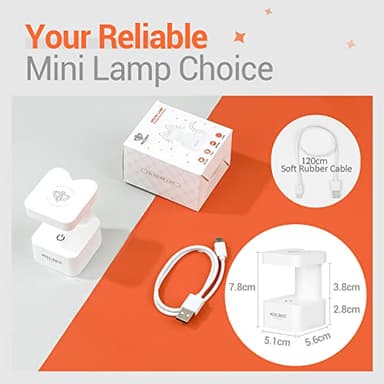 modelones Mini UV Light for Gel Nails, UV Nail Lamp, Nail Light with 2 Timers for Fast Curing Gel Polish Nails Extension, Portable LED USB Flash Cure Lamp for Travel - Image 7