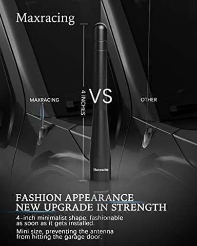 MAXRACING Short Truck Antenna Compatible with Tundra 1999-2025 / Carwash Safe/Aluminum Replacement Antenna - Image 5