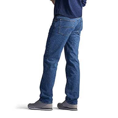 Lee Men's Regular Fit Straight Leg Jean, Pepperstone, 33W x 30L - Image 2