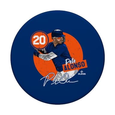 Pete Alonso | New York Baseball MLB Player | MLBPALO3002-S PopSockets Adhesive PopGrip - Image 3