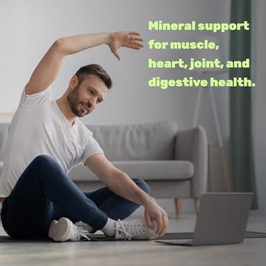 Magnesium Glycinate 500mg, 240 Veggie Capsules | 100% Chelated for Easy Absorption | Essential Mineral Supplement for Muscle, Sleep, & Heart Health - Image 4