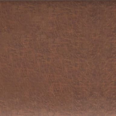 SIMPLIHOME Shay 48 inch Wide Mid Century Modern Rectangular Storage Ottoman in Distressed Saddle Brown Vegan Faux Leather, Assembled, For the Living Room, Entryway and Family Room - Image 14