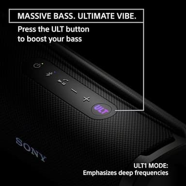 Sony ULT Field 1 Waterproof Portable Bluetooth Speaker, Enhanced Bass, 12h Battery, IP67 Rated Dustproof Shockproof Rustproof, Detachable Strap SRSULT10H, Forest Gray - Image 3