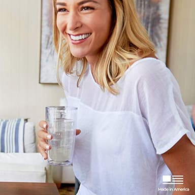 Tervis Tampa Spartans Logo Tumbler with Emblem and Red Lid 16oz, Clear - Image 9