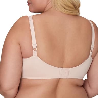 Playtex Secrets Women's Perfectly Smooth Full-Coverage Wireless T-Shirt Bra for Full Figures - Image 2